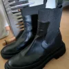 schwarze MNG Boots