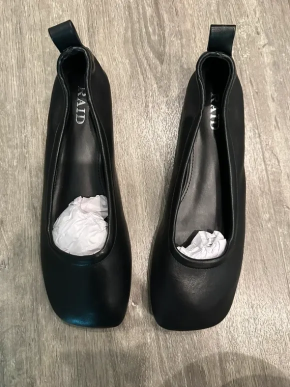 schwarze raid ballerinas