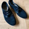 Schwarze Wildleder Schuhe Größe 38