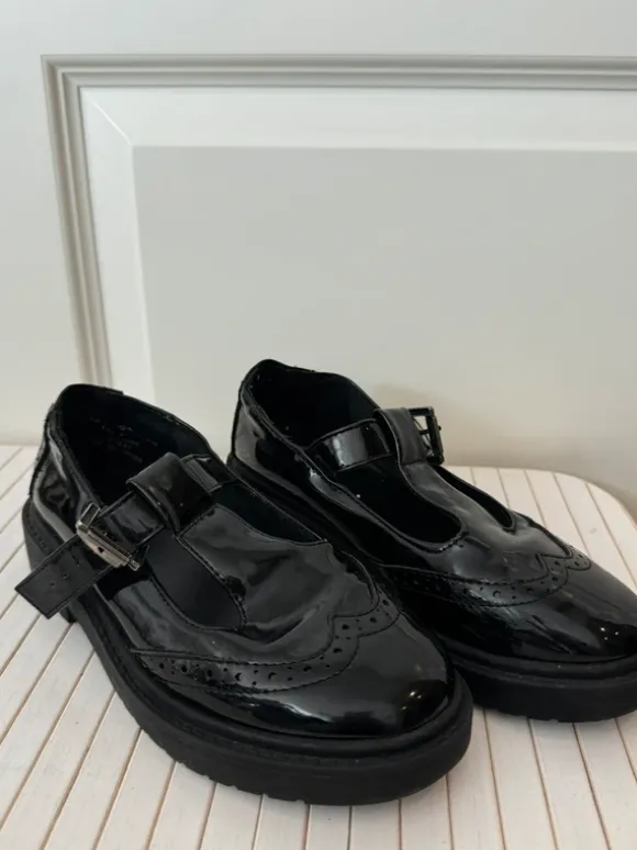süße aesthetic viral T Strap schuhe