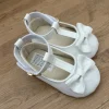 Süße Baby Mädchen Taufschuhe / Festliche Schuhe Weiß