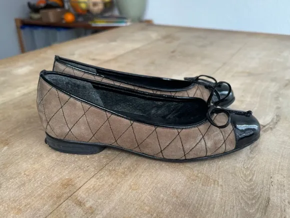 Süße Ballerinas von Gabor aus Wildleder in Größe 36