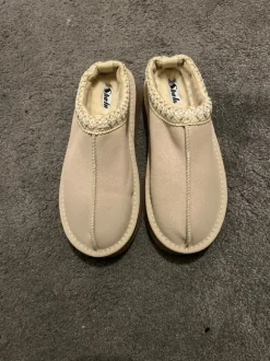 Shein Plateau Schlappen gefüttert