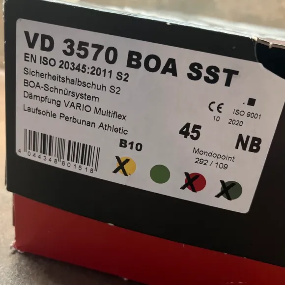 Sicherheitsschuhe Steitz VD 3570 Boa S S T 45 NB