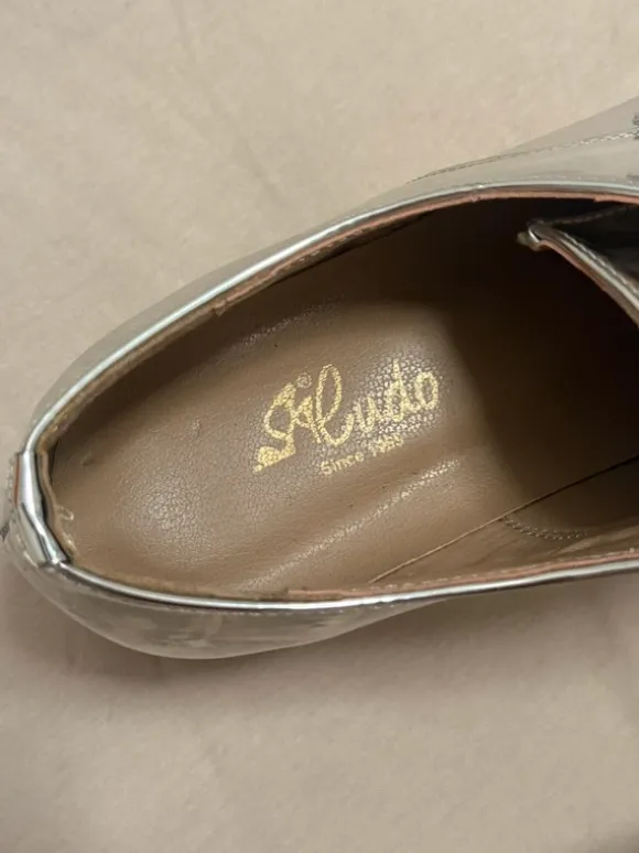 Silber holographische Schuhe