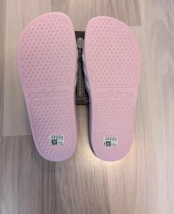 Slides Adidas * Adiletten * Schlappen * weiß rosa * Gr 37 * neu *