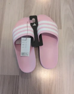 Slides Adidas * Adiletten * Schlappen * weiß rosa * Gr 37 * neu *