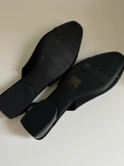 Slingback Ballerinas schwarz Gr 39
