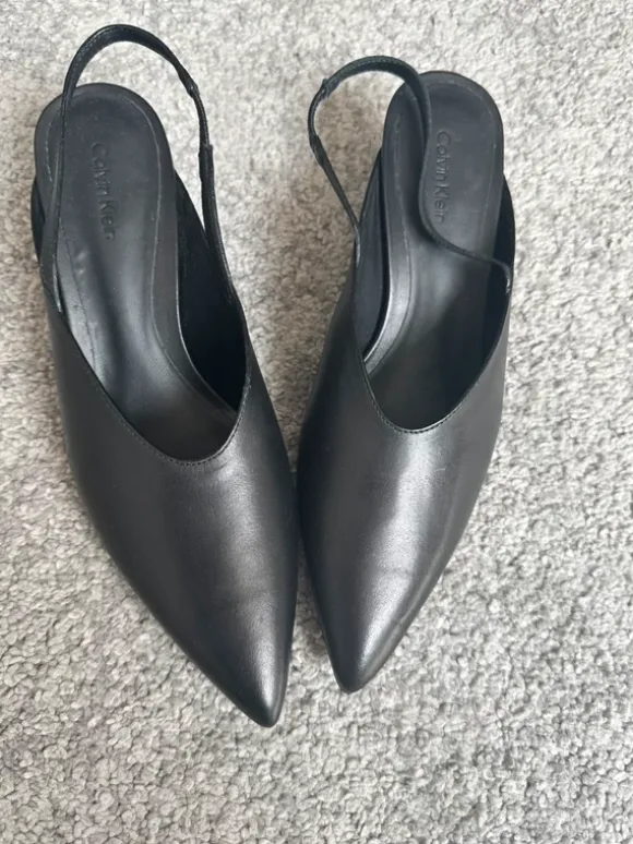 Slingback/ Kitten Hill Schuhe von Calvin Klein