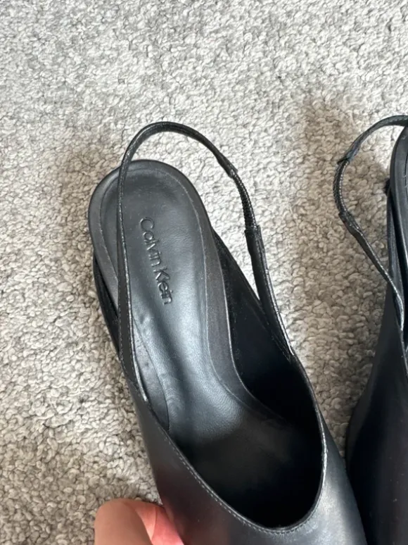 Slingback/ Kitten Hill Schuhe von Calvin Klein