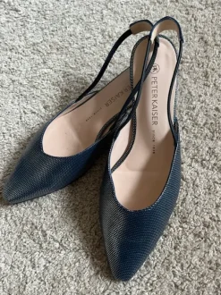 Slingpumps, Ballerinas aus Leder von Peter Kaiser