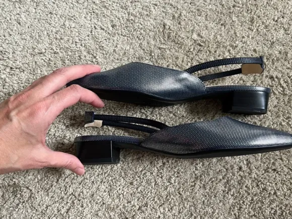 Slingpumps, Ballerinas aus Leder von Peter Kaiser