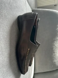 Slip-On Lederschuhe