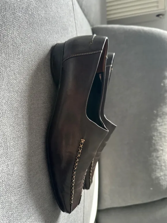 Slip-On Lederschuhe