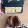Slipper Marco Tozzi, Leder, Gr. 39, braun, neu