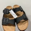 Slippers maat 45 – zwart – nieuw met label