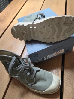 Sneaker high Palladium in khaki grün, Gr. 39 neuwertig