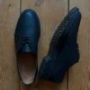 Solovair Gibson shoe Greasy Leather UK11