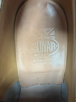 Solovair Gibson shoe Greasy Leather UK11