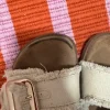 Sommer Schlappen beige