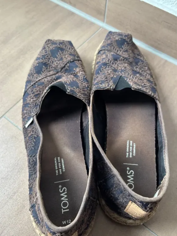 Sommer, Schlupf Schuh von Toms 43,5 Espadrilles