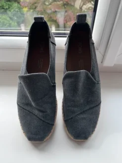 Sommerliche Herrenschuhe: Canvas Espadrilles Gr. 43