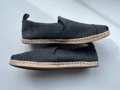 Sommerliche Herrenschuhe: Canvas Espadrilles Gr. 43