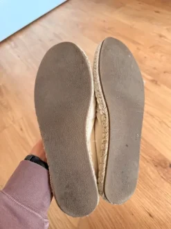 Sommerschuhe beige