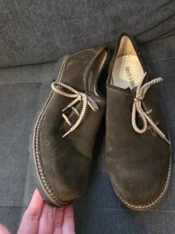 Spiele & Wensky Trachtenschuhe / Haferlschuhe aus echtem Leder größe 44