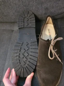Spiele & Wensky Trachtenschuhe / Haferlschuhe aus echtem Leder größe 44
