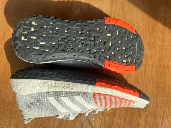 Sportschuhe Adidas grau-orange