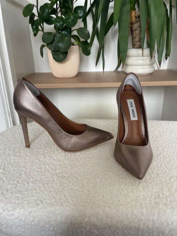 Steve Madden High Heels Gold/Rose