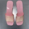 Steve Madden Pink Platform Slides - harlin - Y2K Barbiecore Sandals