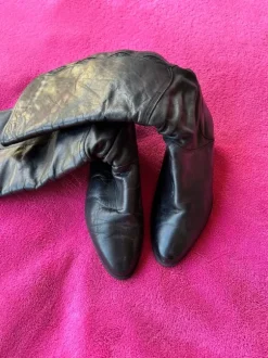Stiefel Leder Absatz