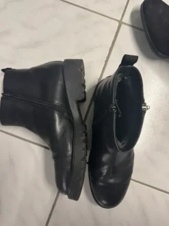 Stiefel Vagabond Schwarz Leder gefüttert