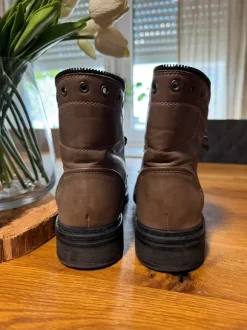 Stiefeletten Braun Glitzer 39