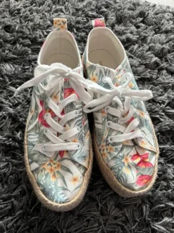 Stoffschuhe bunt Even&Odd Gr. 40