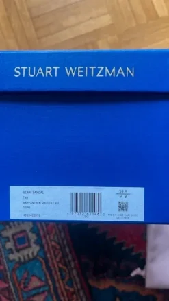 Stuart Weitzman, Modell Benni, natur Leder, 39,5 Neu