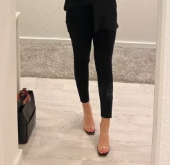Stylische transparente Heels Größe 38