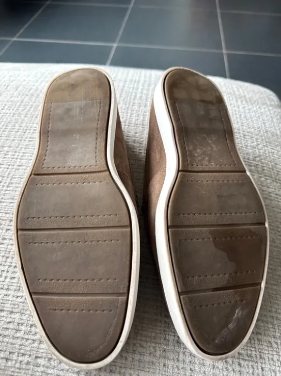 Suède Nelson loafers te koop