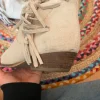 Suede vintage laarzen