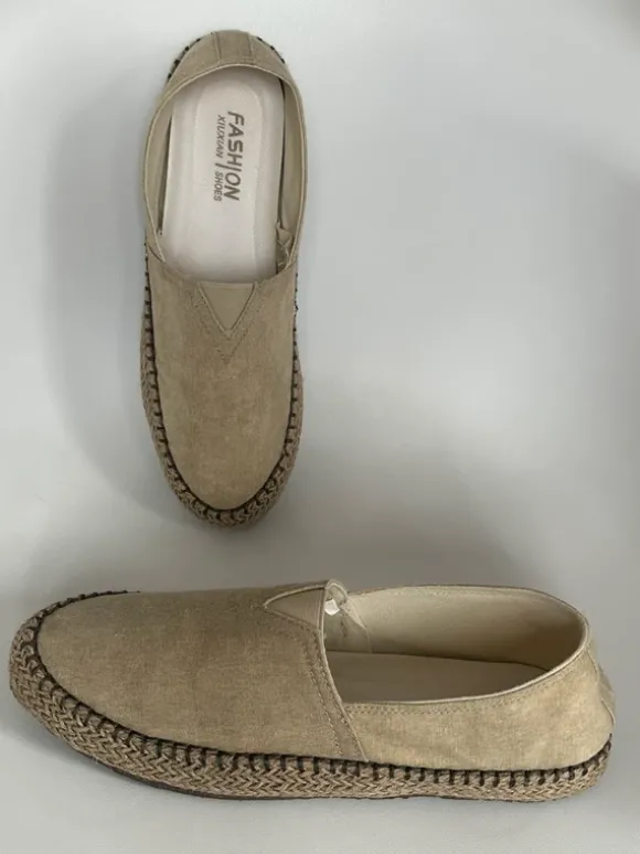 Summer Sand Men‘s Linen Espadrilles
