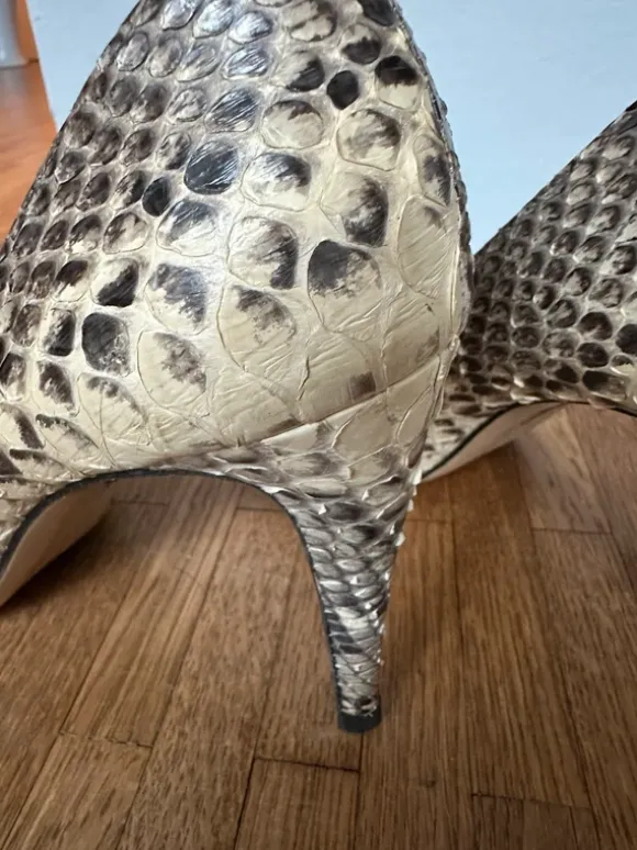 Super edler Echt Lederschuh, Schlange, Python Optik, Konstantin Starke, Luxus