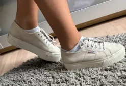 Superga Sneaker Mit Plateu