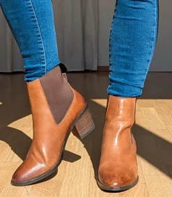 Superschöne Echtleder-Chelseas von Anna Field, 42