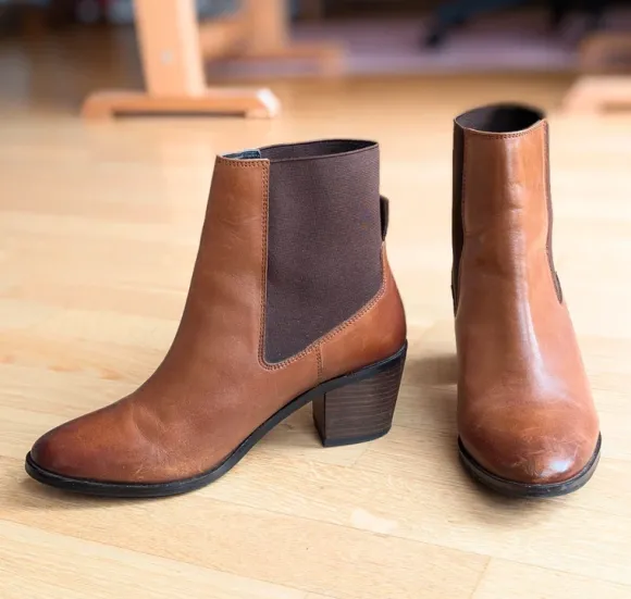 Superschöne Echtleder-Chelseas von Anna Field, 42