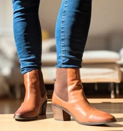 Superschöne Echtleder-Chelseas von Anna Field, 42