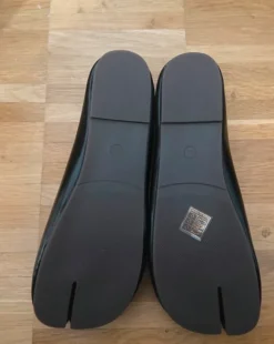 Tabi Ballerinas Schwarz Neu Japan Style Flats