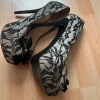 Talons Guess beige 🤍/dentelle noire 🖤