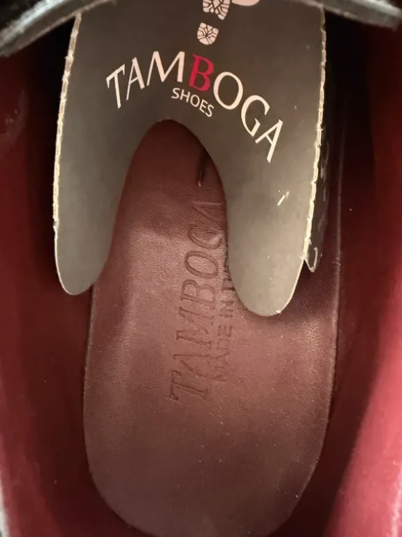 Tamboga Herren Lack Schuhe gr 44